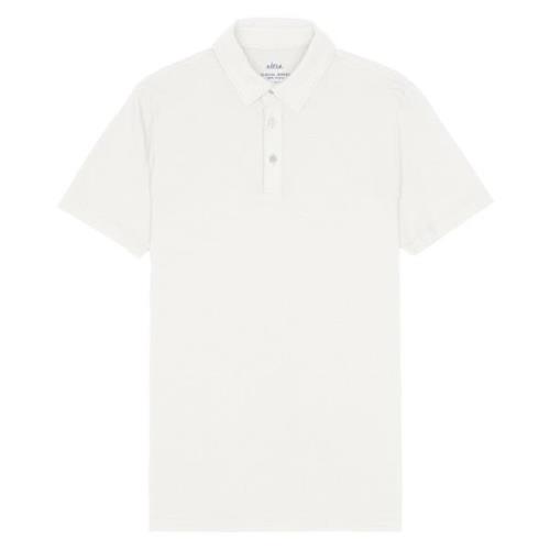 Ice Cotton Polo Shirt Hvid