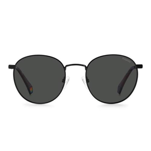 Runde solbriller med polariserede linser