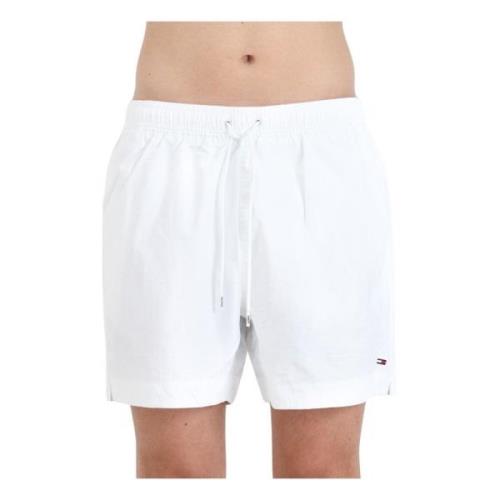 Hvidt havtøj shorts med logo