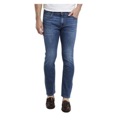 Slim Fit Mørk Vask Denim Jeans