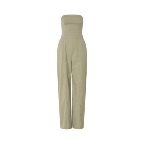 Slim-fit Jumpsuit med Flared Ben