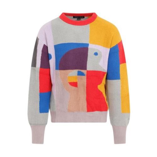 Bauhaus Multifarvet Bomuldssweater
