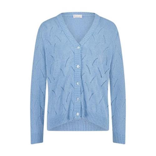 Elegant Light Blue Cardigan