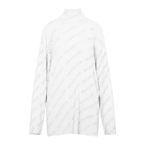 Lys Grå Turtleneck Sweater SS23