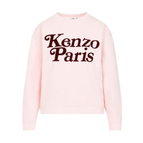 Pink Cotton Pullover Sweater