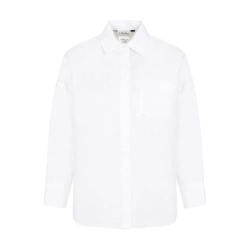 Hvid Bomuldsskjorte Lodola Stil
