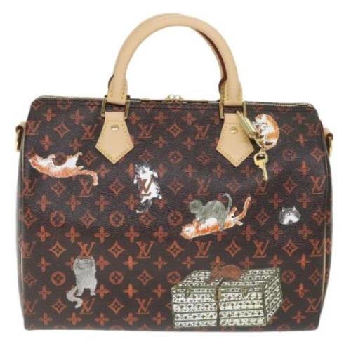 Pre-owned Canvas louis-vuitton-tasker