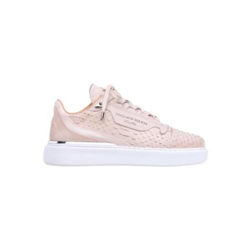 Python Cut Sneakers Creme