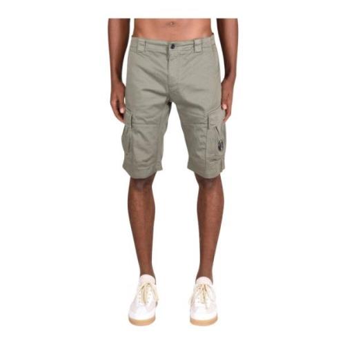 Bomuldsblandet Stretch Shorts