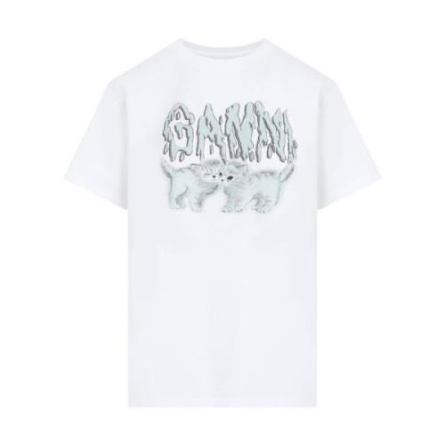 Love Cats Afslappet T-shirt