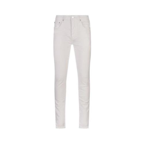 Hvid Monogram Skinny Jeans