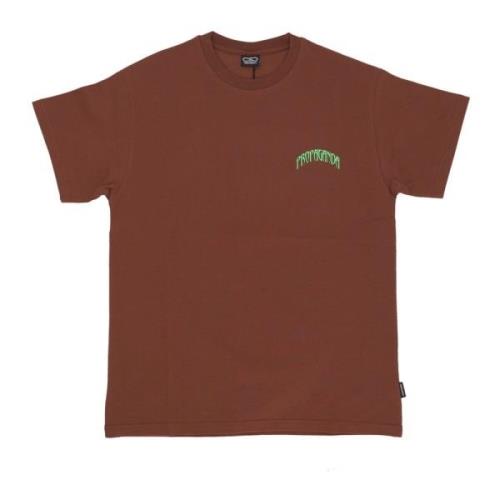 Triangle Panther Tee Mink Brown