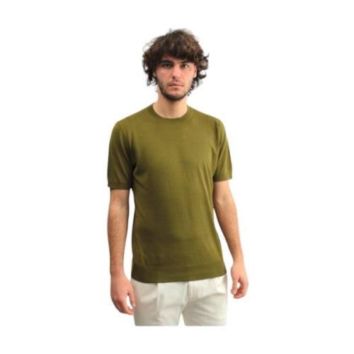 Grøn Crew Neck T-Shirt
