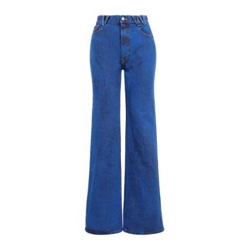 Blå Ray 5 Pocket Jeans