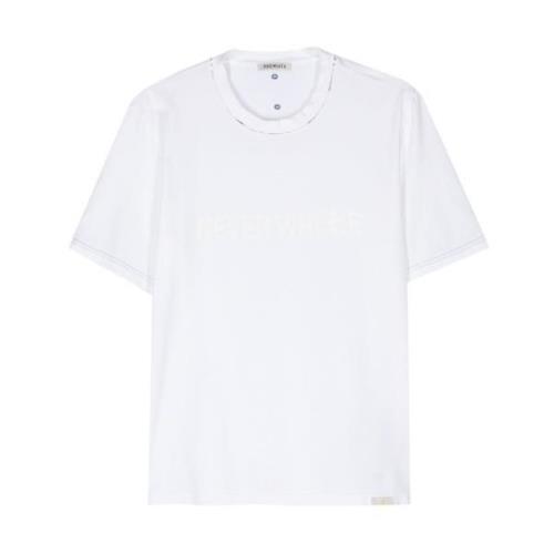 Hvid T-shirt til mænd