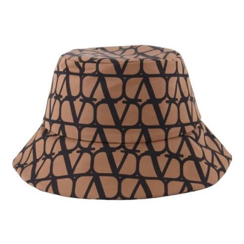 Monogram Silke Hat til Moderne Mand