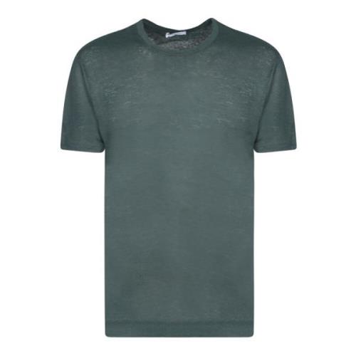 Grøn T-shirt Rundhals Kort ærme