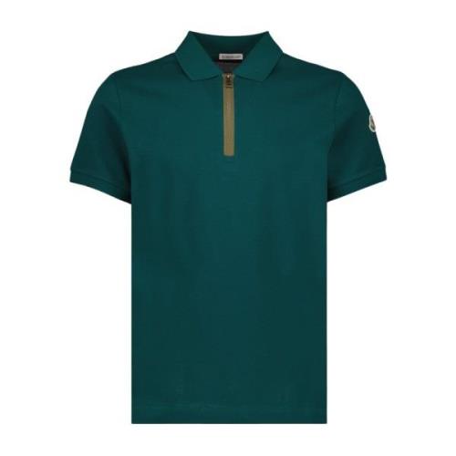 Zip Polo Shirt Classic Short Sleeve