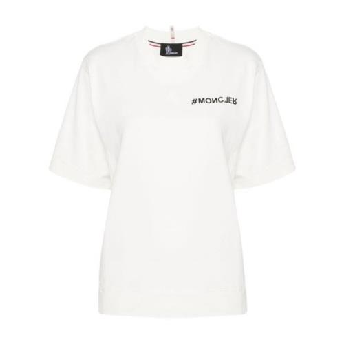 Hvid Logo T-shirt Letvægts Jersey