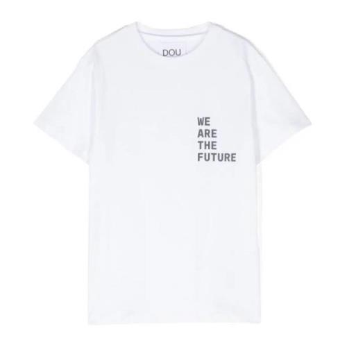 Hvide T-shirts og Polos med Tekstprint
