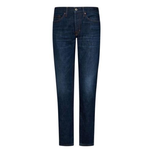 Blå Slim-Fit Jeans AW23