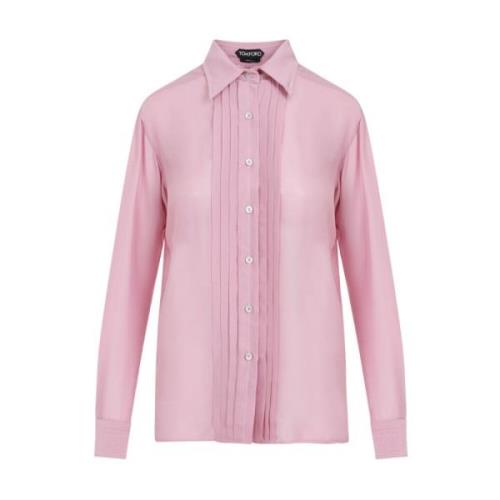 Silk Batiste Pink Shirt