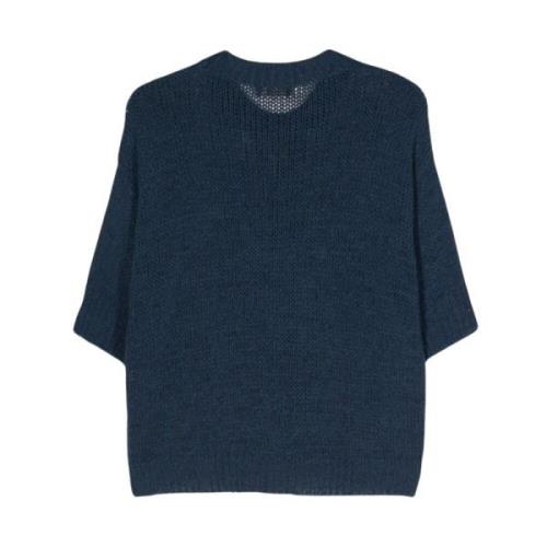 Blå Sweatshirt Damemode SS24