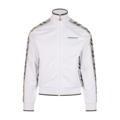 Hvid Laurel Grafisk Full-Zip Sweatshirt