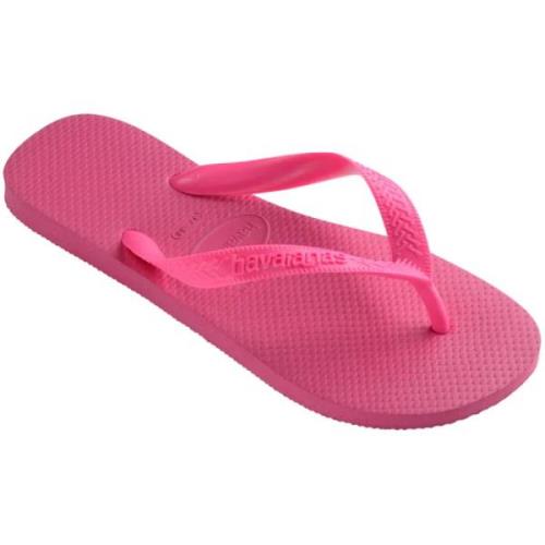 Pink Faux Flip Flops