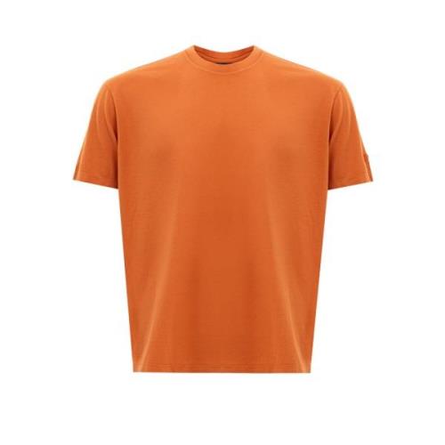 Orange Bomuld T-Shirt