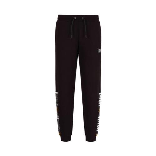 Sorte Afslappede Sweatpants