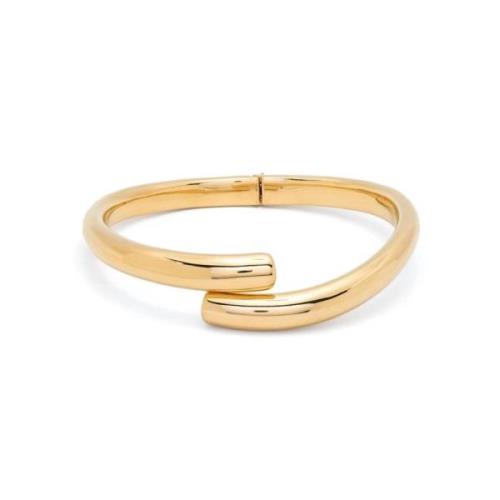 Guld Tube Choker Smykker