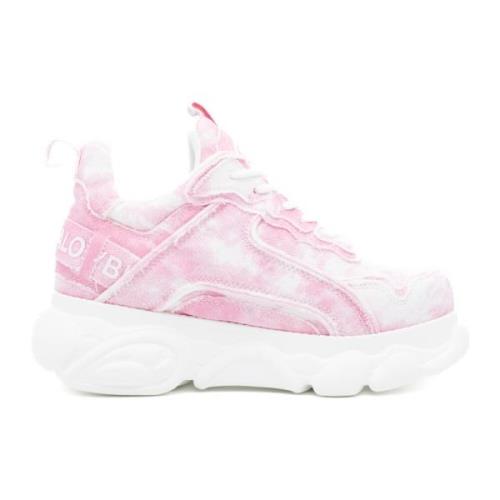 Rose Tie Die Platform Sneakers