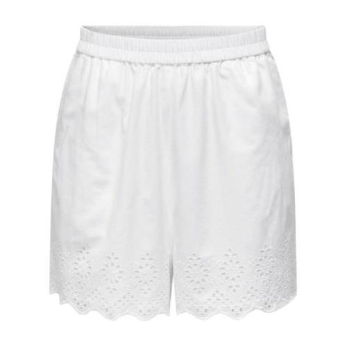 Kort Broderet Shorts