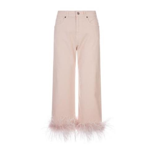 Pink Chimera Cropped Jeans