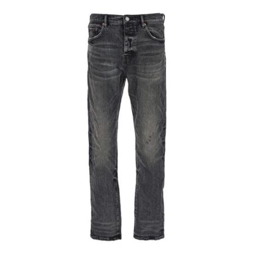 Sort Slim Straight Jeans