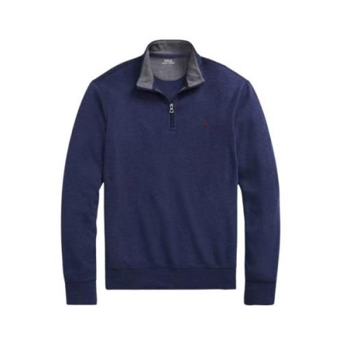 Navy Zip Sweatshirt