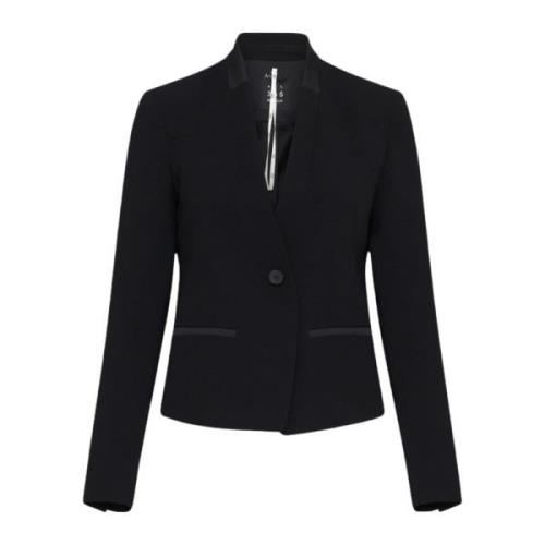 Sort Crêpe Blazer Miranda