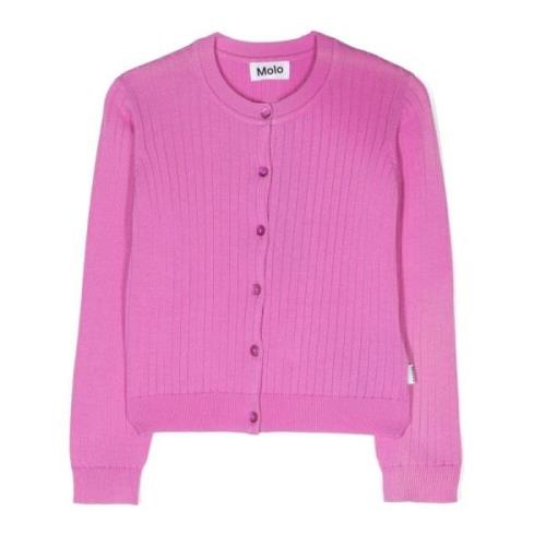 Fuchsia Cardigan Ribstrik