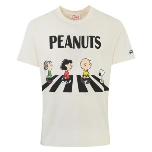 Bomuld T-shirt med Peanuts Print