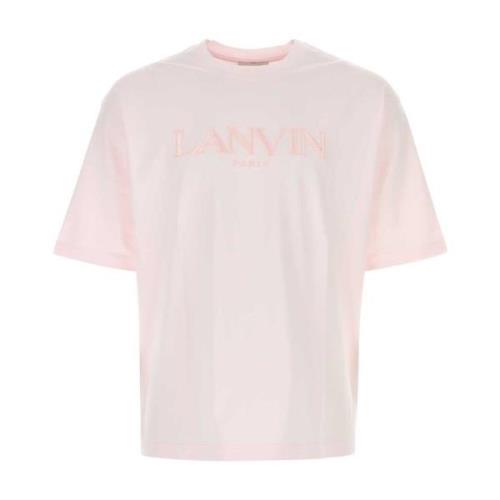 Pastel Pink Bomuld T-Shirt