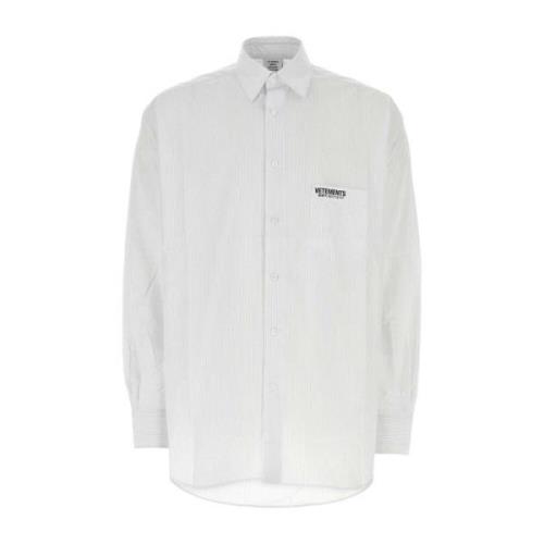 Poplin Oversize Skjorte