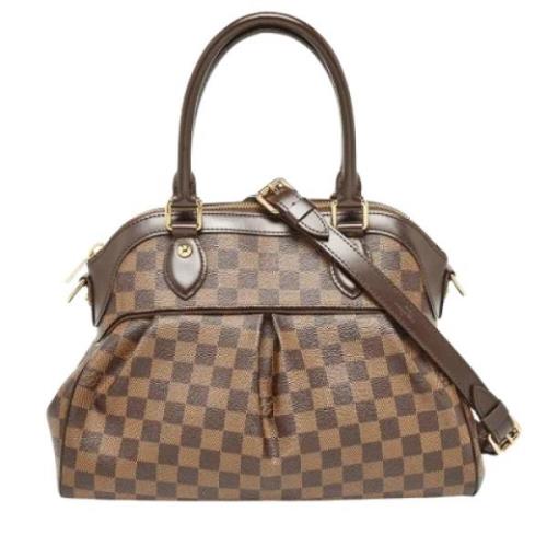 Pre-owned Coated canvas louis-vuitton-tasker