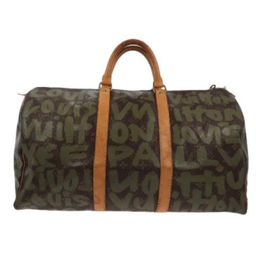 Pre-owned Canvas louis-vuitton-tasker