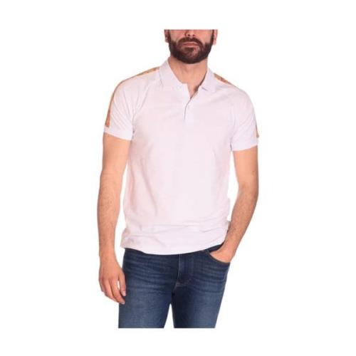 Hvid Polo Skjorte Elegant Stil