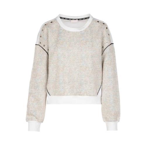 Ivory Chic Fringed Sweater