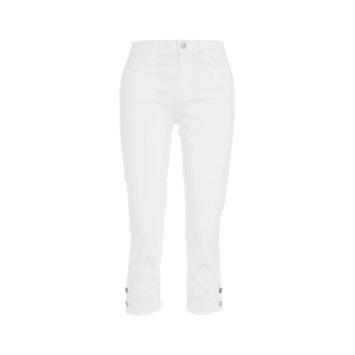 Hvid Jeans Moderne Alsidig Stilfuld