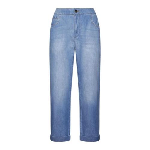 Højtaljede Jeans