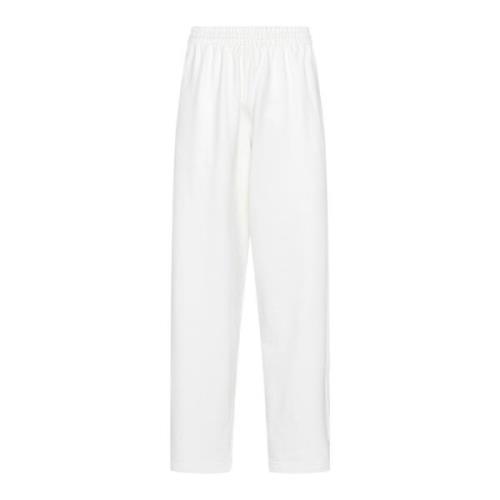 Beige Track Pant Trousers