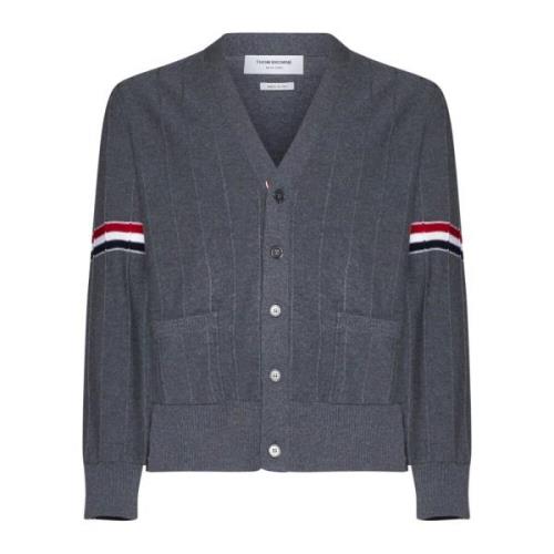 RWB Stribet V-hals Cardigan Sweaters